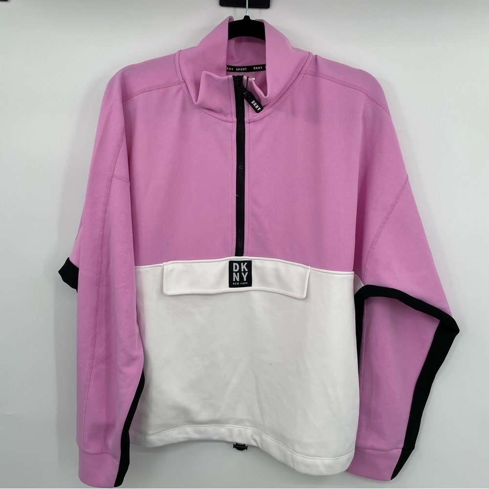 NEW! DKNY Pink Sweatshirt - Picture 2 of 15